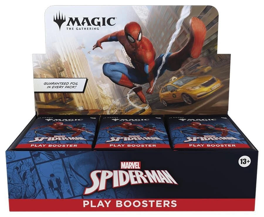 2026 MAGIC THE GATHERING MARVEL SPIDER MAN Play Booster Box SEALED/NEW