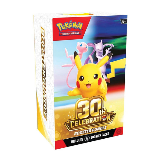 Pokemon 30th Celebration Booster Bundle (6 Packs) SEALED/New