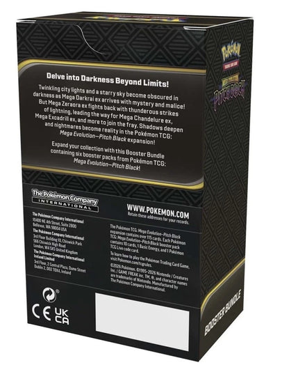 Pokemon - Mega Evolution ME05 Pitch Black Booster Bundle Box Sealed New